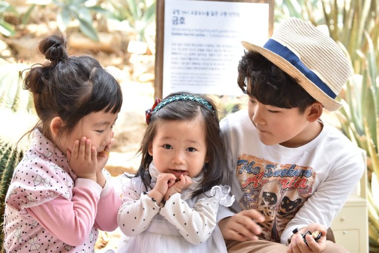 어린이날 기념, 즐거운 아이들과 함께하는 놀이